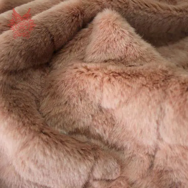 

High grade white/ skin red short faux fur fabric for winter coat,vest,Fur collar,cape by half meter free shipping SP717