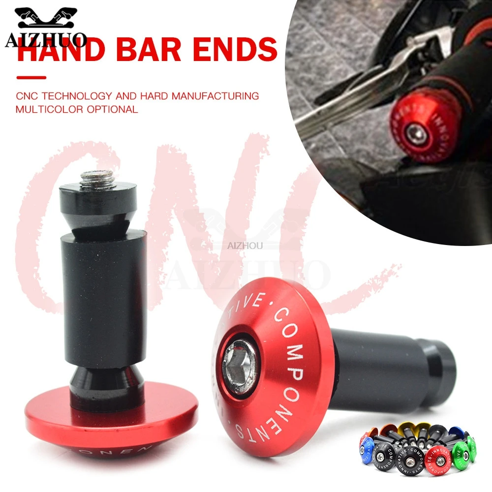 

Universal Motorcycle Motocross Hand Bar Ends Handle Grips Ends Handlebar For SUZUKI GSXR1000 K7 GSXR 1000 GSX R1000 GSXR-1000
