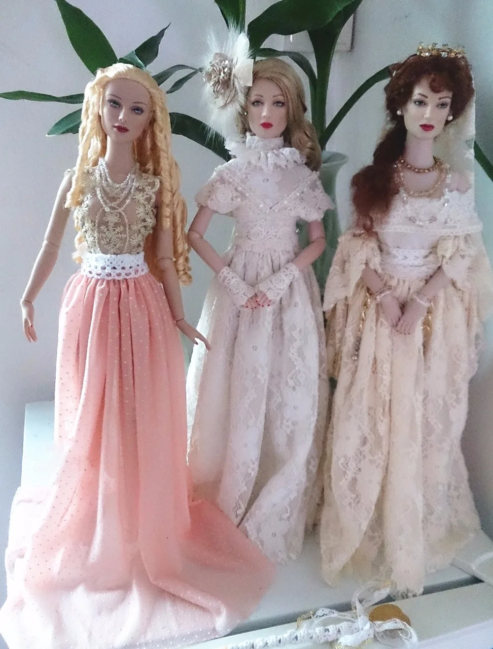 T02-X519 Blyth st кукольная одежда 1/3 1/4 аксессуары для кукол bjd винтажное кружевное вечернее платье для женщин и девочек 1 шт