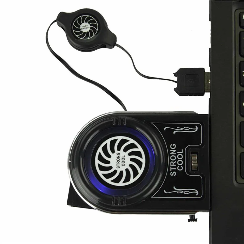 

Mini Vacuum Strong Cool Air Extract USB Notebook Laptop Cooling Cooler Fan Pad XXM
