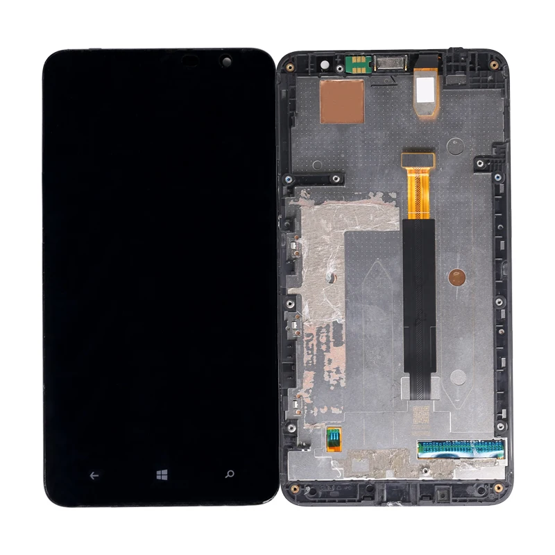 ЖК-дисплей для Nokia Lumia 1320 дигитайзер сенсорного экрана + рамка в сборе Замена