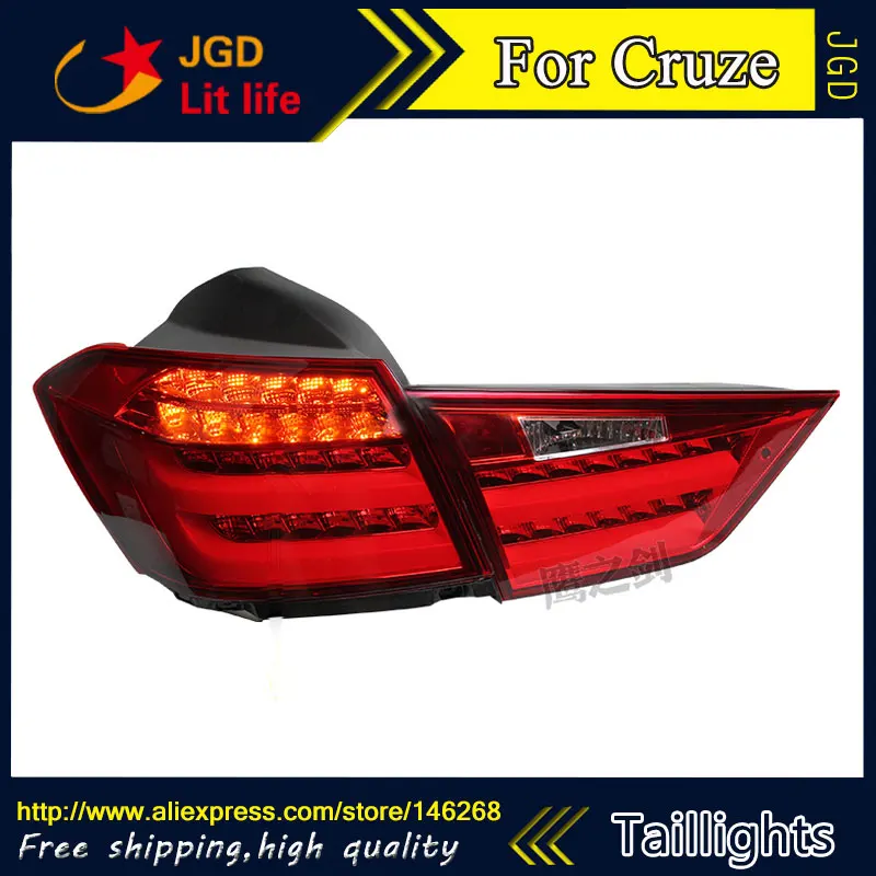 Car Styling tail lights for Cruze 2015 2016 taillights LED Tail Lamp