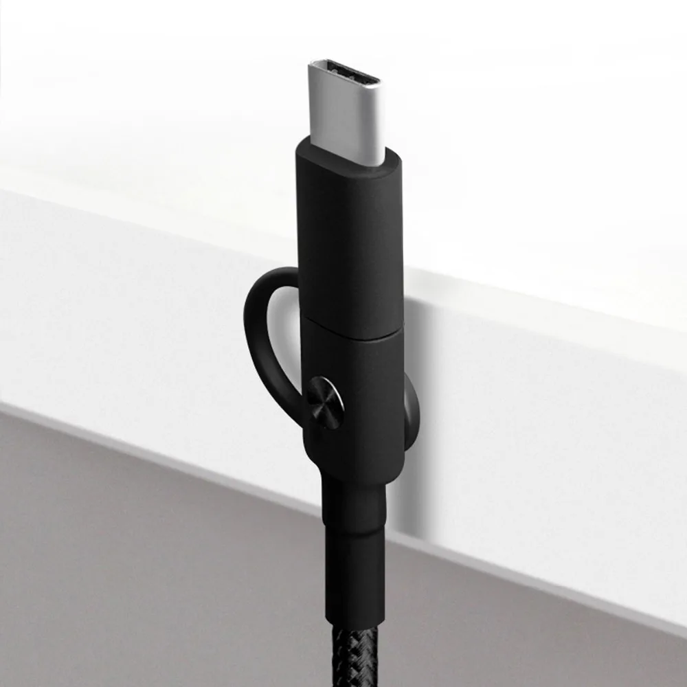 Кабель ZMI AL403 с Micro USB/USB C кабель передачи данных 2 в 1 Micro/ID зарядного устройства м