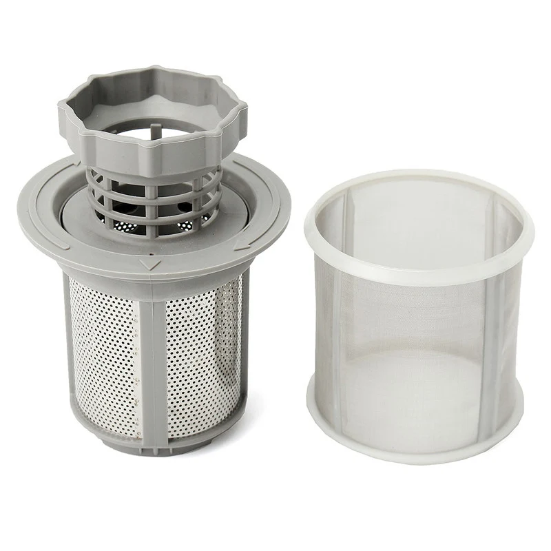 2 части посудомоечная машина сетчатый фильтр набор серый PP для Bosch посудомоечная машина 427903 170740 серии замена для посудомоечная машина