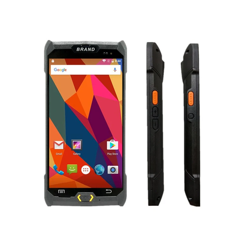 Leitor sem Fio do Código de Barras Pda do Varredor Móvel do Código de Barras do Terminal da Posição de 5 Gprs Bluetooth Wifi Polegadas 1d - 2d 4g 19 1d 2d 4g gprs bluetooth wifi pda