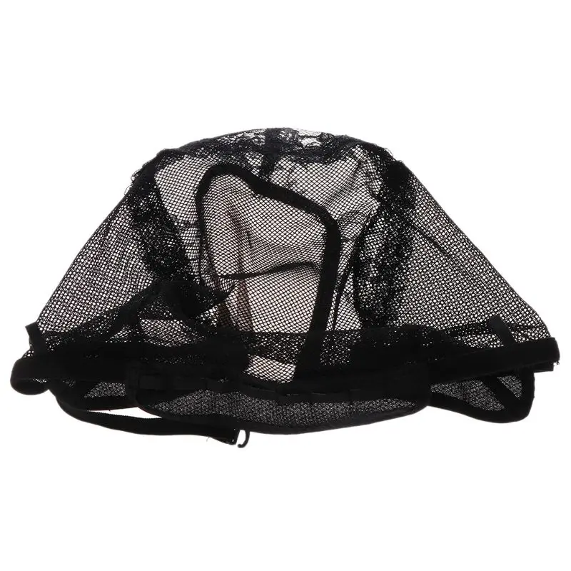 

Wig Cap Black Full Lace Elastic Mesh Adjustable Base Dome Weave Weaving Caps Cover Unisex Hairnet To Make Wigs Accessories 2019