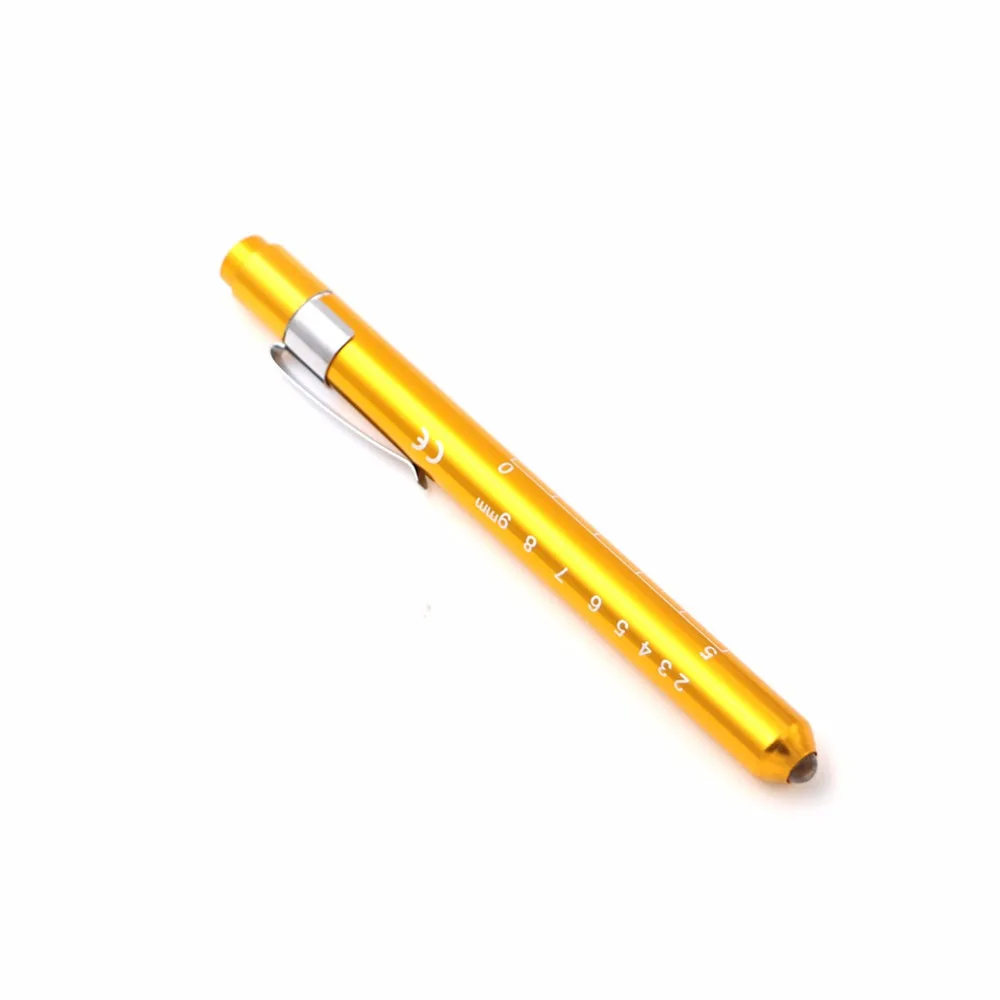2 шт. ручка типа карманная медицинская ручка светильник фонарь светильник Отоскоп Офтальмоскоп светодиодный светильник для первой помощи