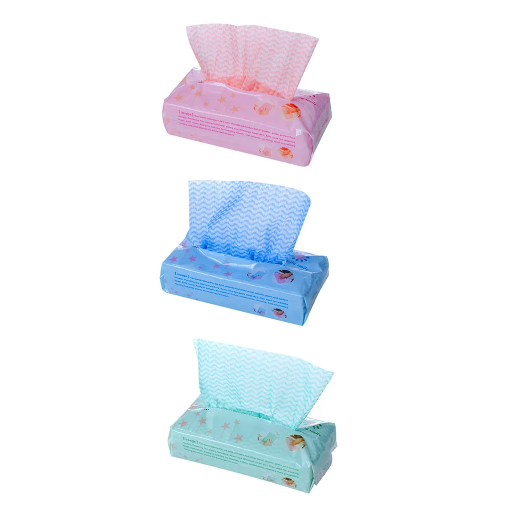 

80pcs/Pack Environmental Disposable Washing Dish Towel Kitchen Cleaning Cloth Non-Stick Oil Wiping Rags Towel Bag
