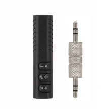 Мини 3,5 мм разъем Bluetooth автомобильный комплект Handsfree Музыка Аудио приемник адаптер Bluetooth AUX для динамика наушников автомобиля