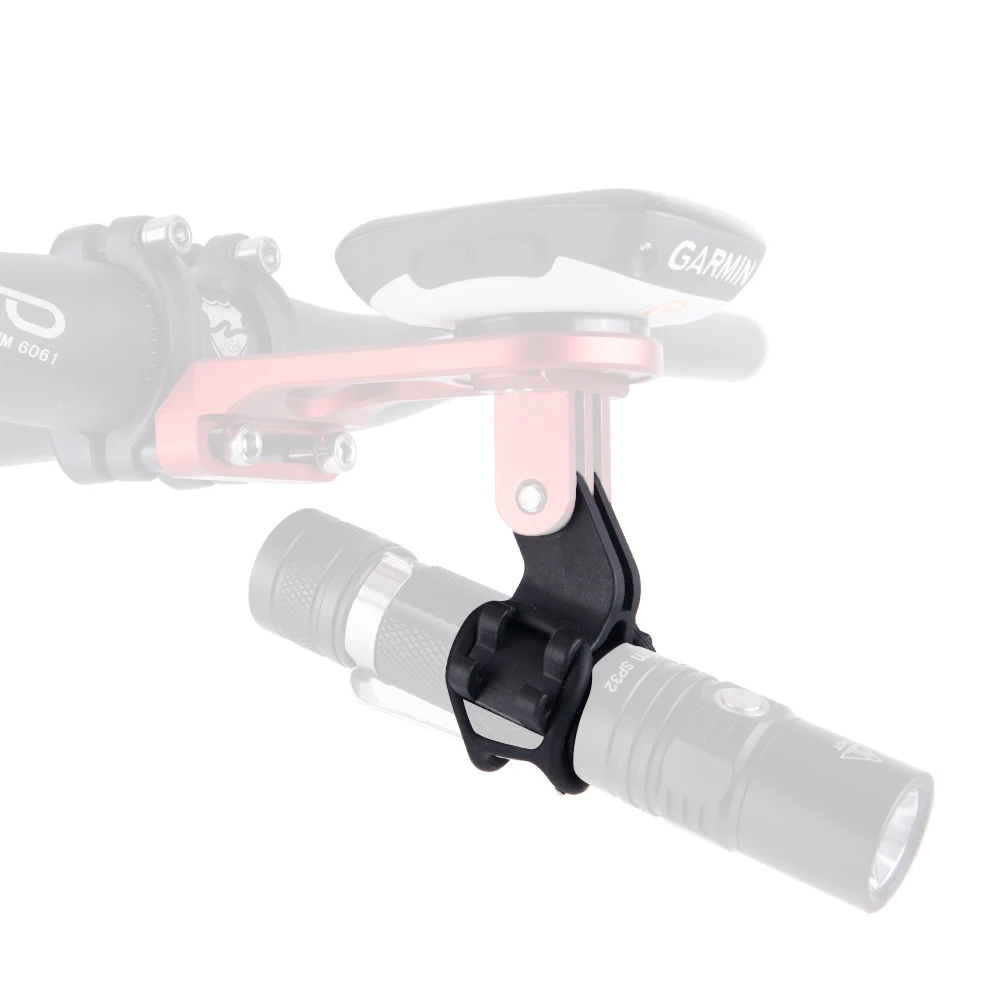 Clearance ZTTO Fietslicht TORCH Houder Zaklamp Beugel voor Racefiets MTB fietsonderdelen aangepast voor Gopro mount 1