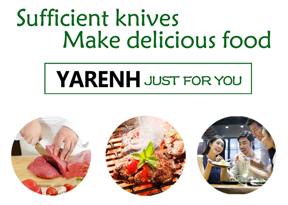 YARENH 7 дюймов нож Santoku лучший VG10 кухонный нож из дамасской стали с черной ручкой нож для овощей лучшие кухонные ножи