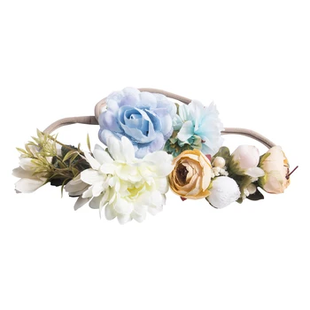 

3PCS Newborn Baby Girls Toddler Floral Headband Hair Band Accessories Headwear