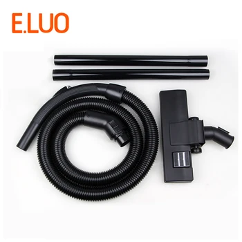 

Diameter 32mm Black Flexible EVA threaded Hose +Straight pipe+Floor brush for industrial Vacuum Cleaner part