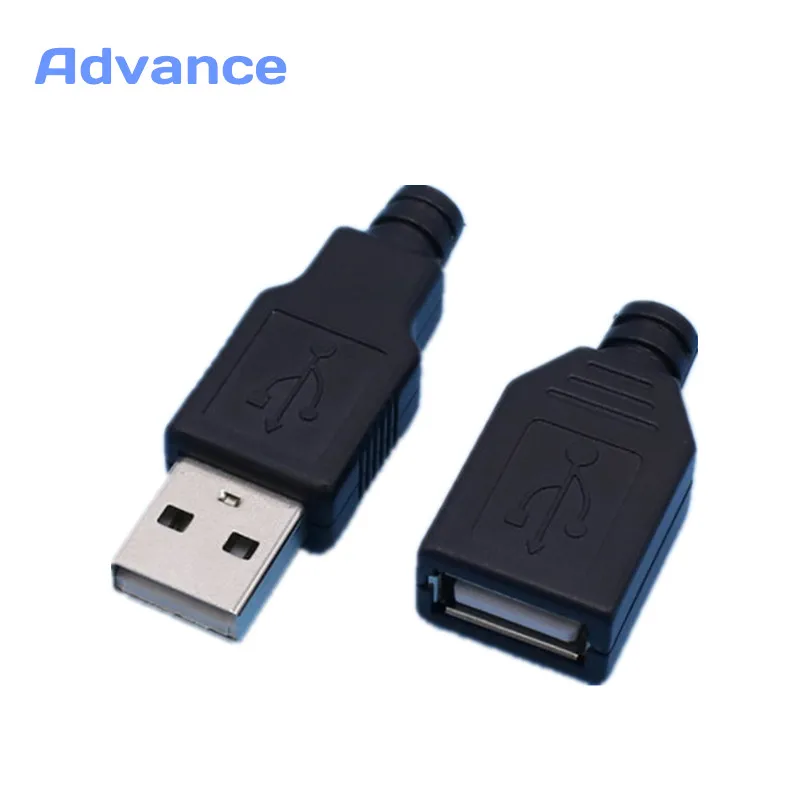 1 пара USB разъём сделай сам 2 0 микро разъемов|connector charge|connector maleconnector usb |