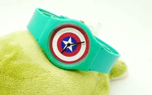 New Willis Captain America Design Fashion women dress Water Resistant Analog Wrist quartz Watch ladies watch