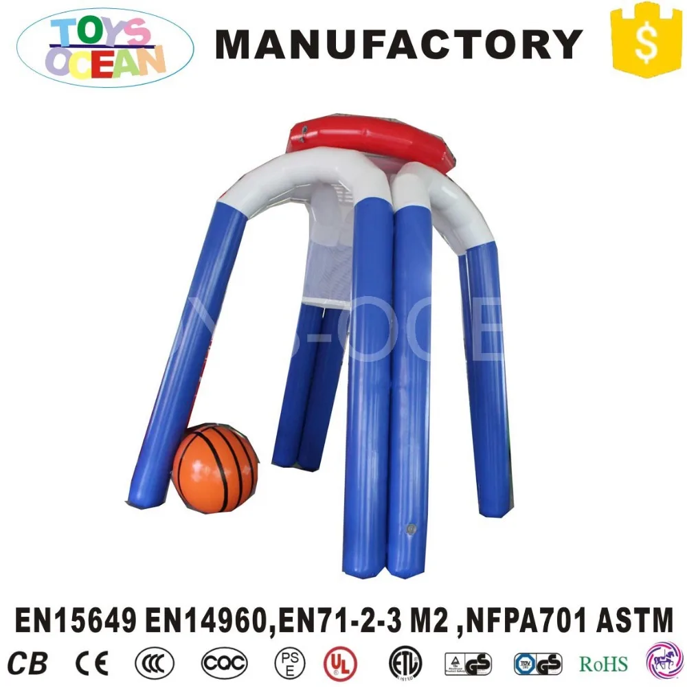 

interactive inflatable movable basketball stand hoop game