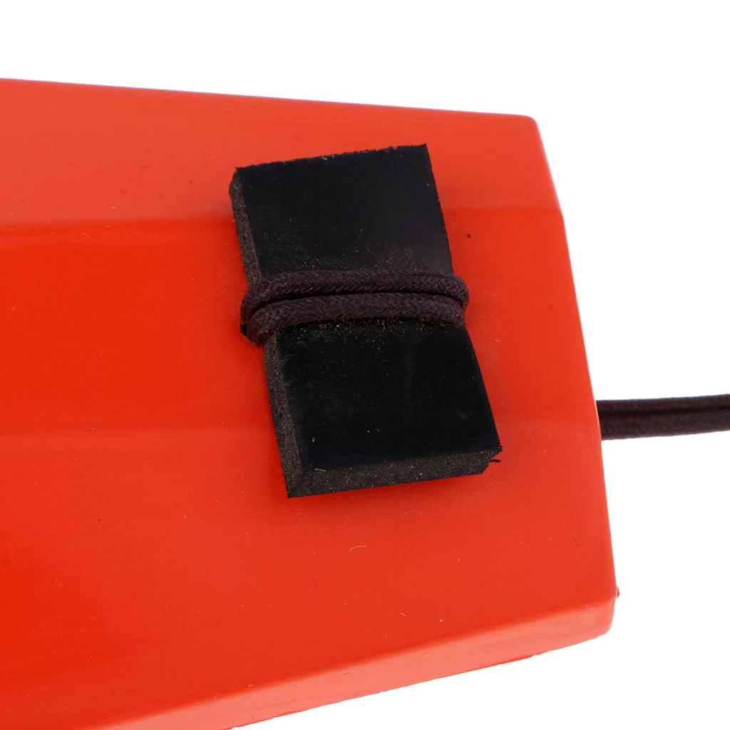 2Pcs Wooden Diving Trolling Board Boat Fishing Line Downrigger S & M
