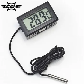 

Dropshipping LCD Digital Thermometer for Freezer Temperature -50~110 degree Refrigerator Fridge 1m line Length with Retail Box