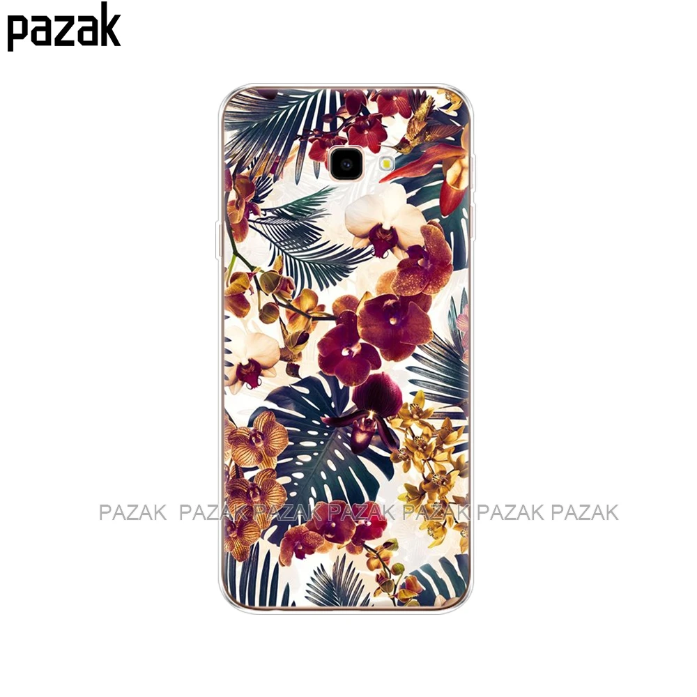 Мягкий силиконовый чехол для samsung J4 Plus чехол мягкий TPU чехол для Coque samsung J4 Plus J4 Prime sm j415 чехол s Capas J4Plus - Цвет: 34373