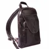 Sac à dos en cuir véritable pour hommes, sac de jour à motif Crocodile rétro, véritable peau de vache, à bandoulière simple, multi-usages ► Photo 3/6