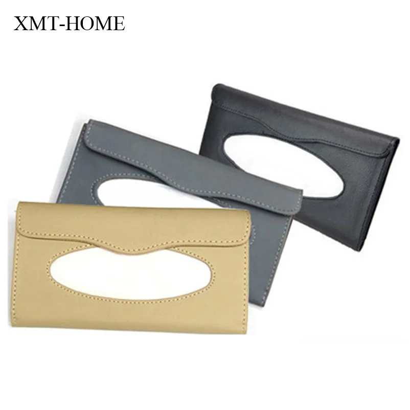 

XMT-HOME tissue holder for car visor tissue case hanging car tissues box dispenser