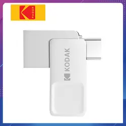 Оригинальный Kodak K223C USB3.1 Тип-C двойной Интерфейс Металл USB Flash Drive 16 ГБ, 32 ГБ, 64 ГБ Memory stick U диск USB3.0 128 GB флешки