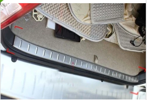 

Rear Cargo Floor Trim Sill Plate Cover for Toyota RAV4 2009 2010 2011 2012