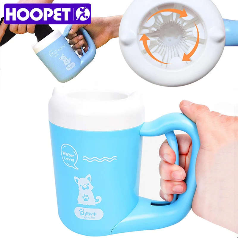 HOOPET силиконовая щетка для чистки ног кошек и собак инструмент лап мойка
