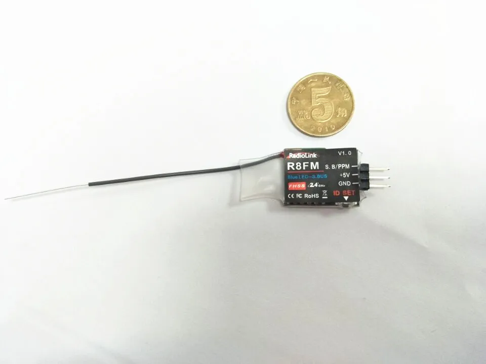 Radiolink R8FM 2.4G 8 Channel Receiver SBUS PPM Signal Support for T8FB RC Transmitter Radios (1)