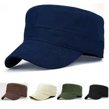 Классический Для мужчин сплошной Цвет полная защита лица кадет боевой простая, в стиле милитари на плоской подошве Кепки CSHAT0022