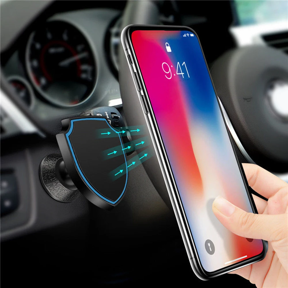 

Universal 360 Degree Rotation Rotating Holder Car Magnetic Mount Stand For Cell Phone GPS
