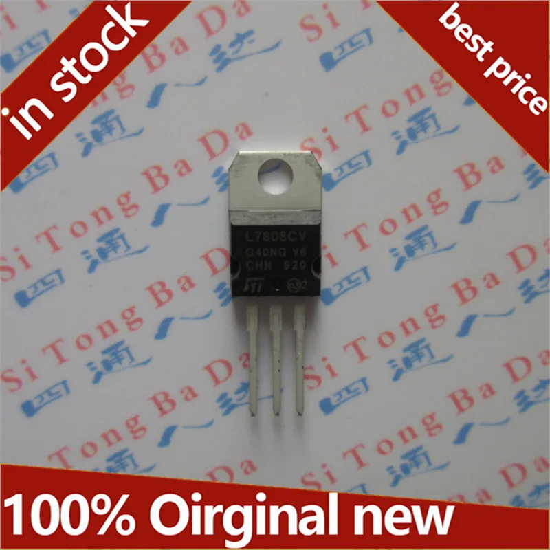 Voltage regulator triode L7808CV L7808CV-DG TO-220 Original new Special sales |