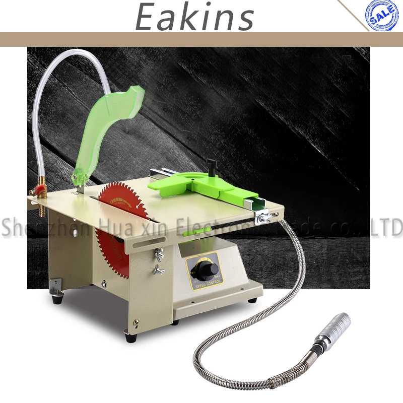 High Power Multifunction Mini Table Saw Stone Polisher Jade Engraving Machine Grinding machine Table Saws Jade Cutting machine