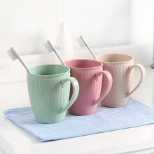 1 шт. дети; Младенцы молока чашка с ручкой кружка для завтрака напиток дома Чашка случайный мультфильм