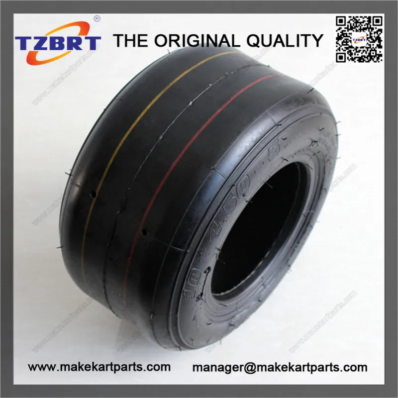 Wholesales TIRE RECYCLING 10*4.5 5 OFF ROAD GO KART TIRES, KART WHEEL