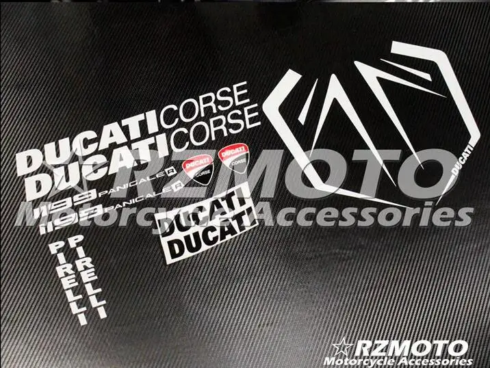 Наклейка мотоцикл обтекатель логотип 899 1199 R S цветные ACE наборы № 00179