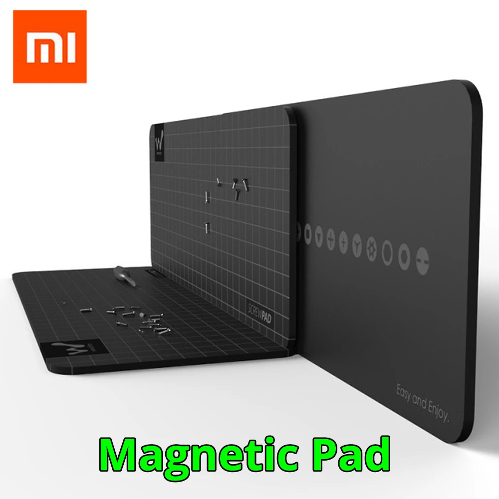 

100% Xiaomi mijia wowstick wowpad Magnetic Screwpad Screw Postion Memory Plate Mat For kit ,1FS Electric driver kit