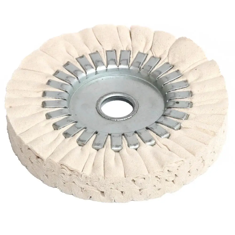 2X 6Inch 150*25mm Polishing Buffing Grinding Wheel Wool Felt Polisher Disc Pad H