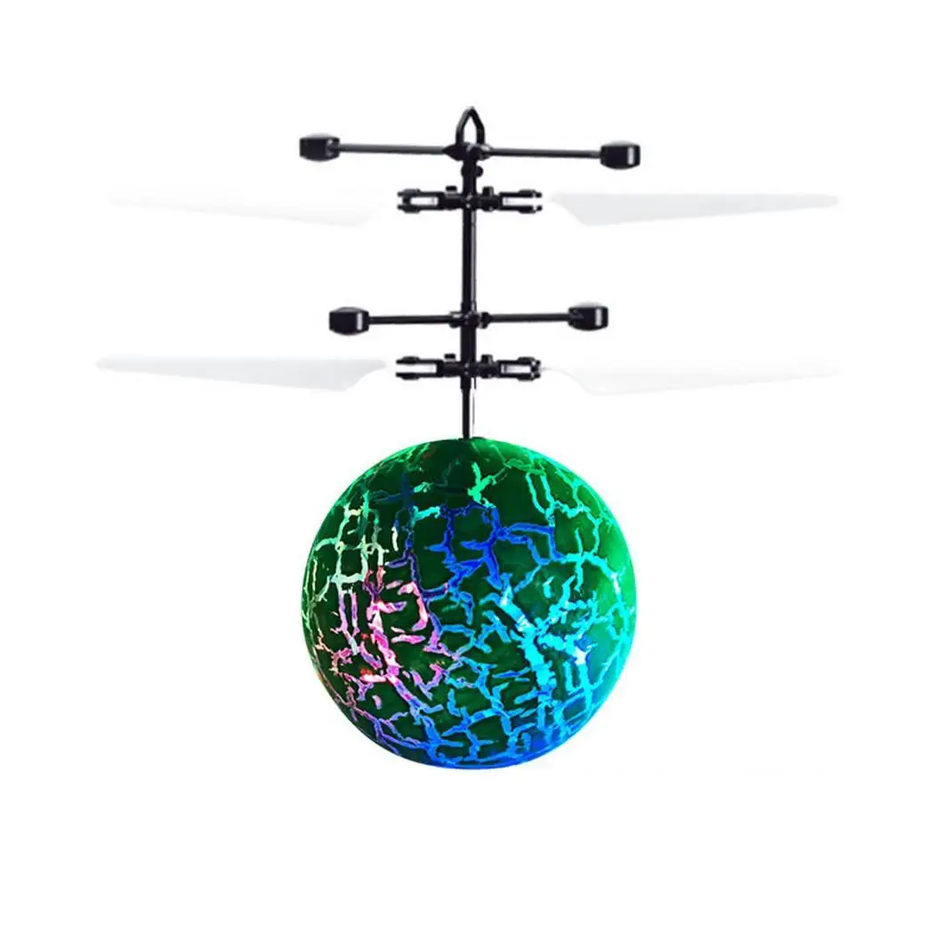

Creative Rechargeable Glowing Colorful Ball Induction 4-14 Years Old USB Cable Flight, Aircraft Outdoor Toy