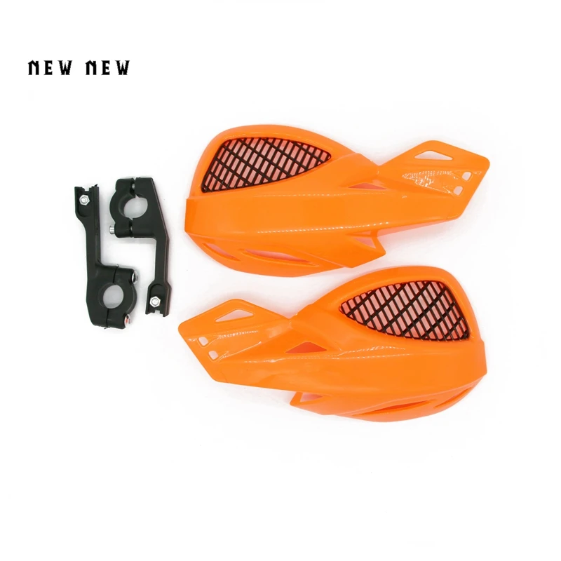7/" рукавицы на руль, рукоятки для мотоцикла, Байк ATV KX DR CR 250 125 - Цвет: Оранжевый