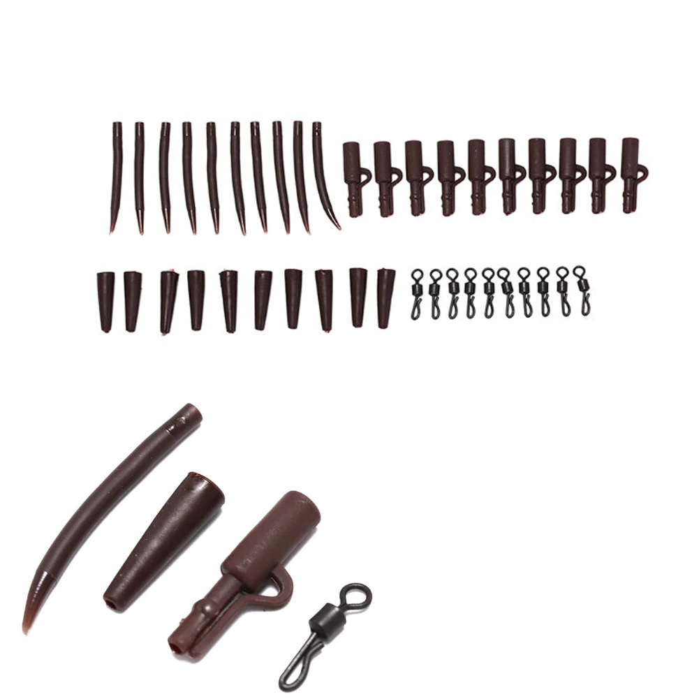 1 Set/40pcs for Carp Fishing Rigs Carp Fishing Lead Clips Quick Change