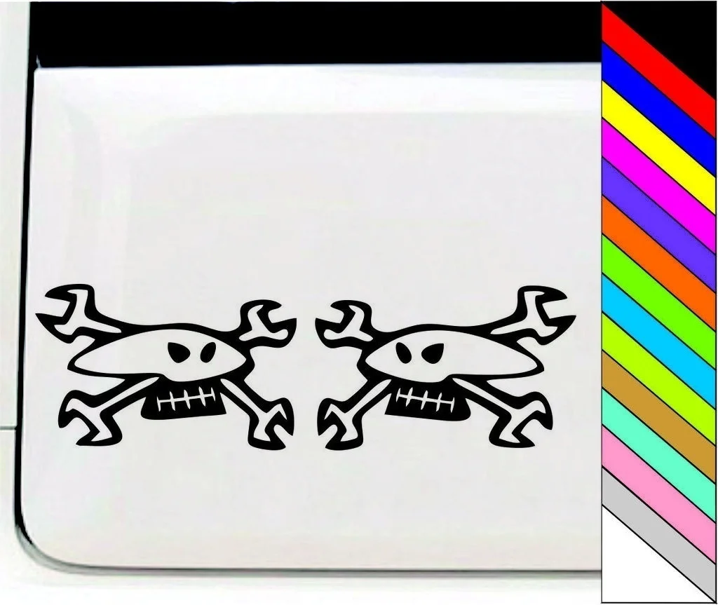 

Cool Guy Martin Isle of Man TT Skull Vinyl Motorcyle Decal Waterproof WIndow Bumper Sticker 16.25cm