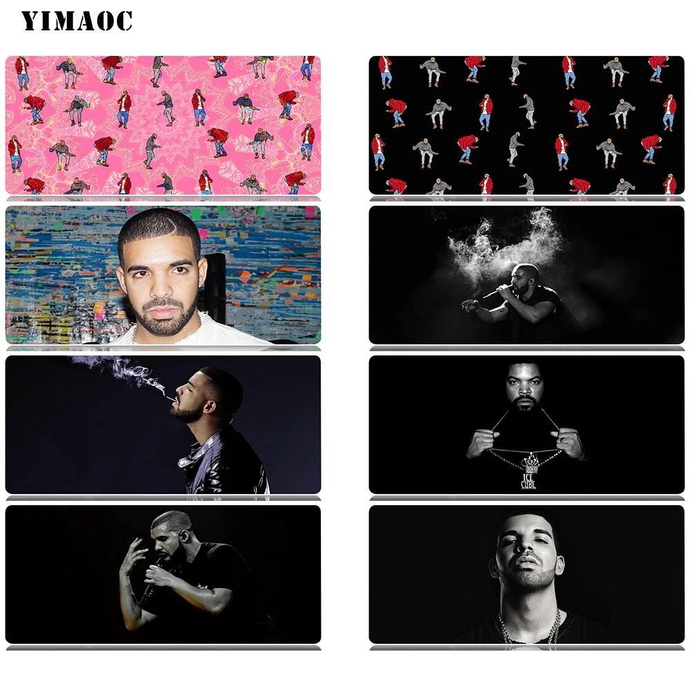 YIMAOC Aubrey Drake Graham коврик для мыши 40x90 см Коврик для компьютерной мыши Противоскользящий натуральный резиновый игровой коврик для мыши