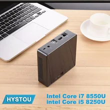 Intel Core i7 8550U M.2 SSD Мини ПК Windows 10 Pro мини компьютер четырехъядерный intel Kaby Lake R core i5 8250U беспроводной Barebone ПК