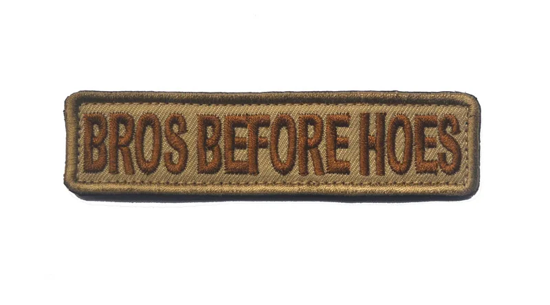 Bros Before Hoes стандартное введение, значки, волшебные наклейки для рюкзаков, значки на булавке, значки на эполеты для вышивки одежды