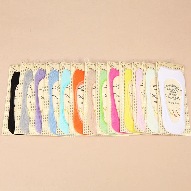 13 color summer comfortable cotton girl women's socks ankle low female invisible color girl boy hosiery 1pair=2pcs ws45 1