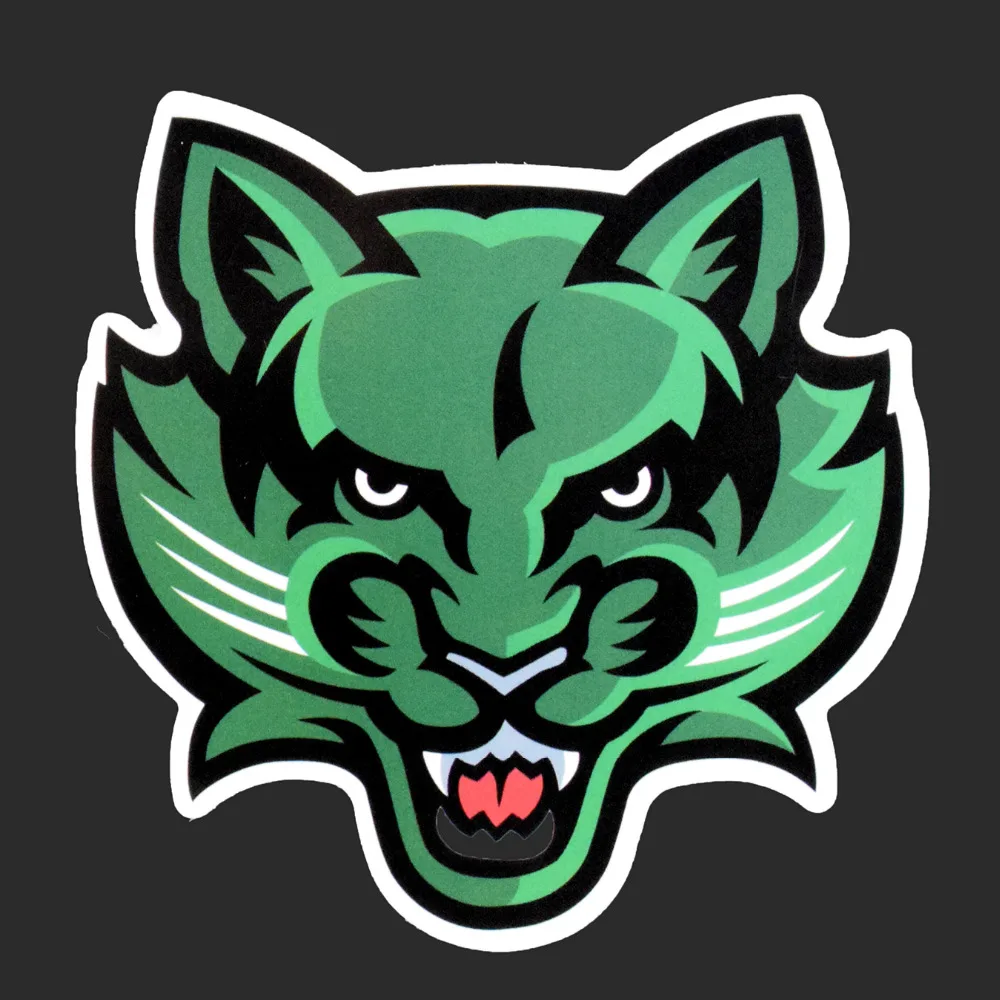 Domineering Green Wolf Stickers for Bicycle Motorcycle Car Styling
