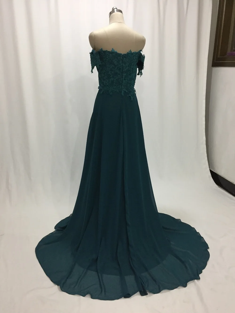 Ilusy Vestido de festa Возлюбленной Невесты платья зеленого цвета по индивидуальному заказу кружево Выходные туфли на выпускной бал платья для свадебного торжества