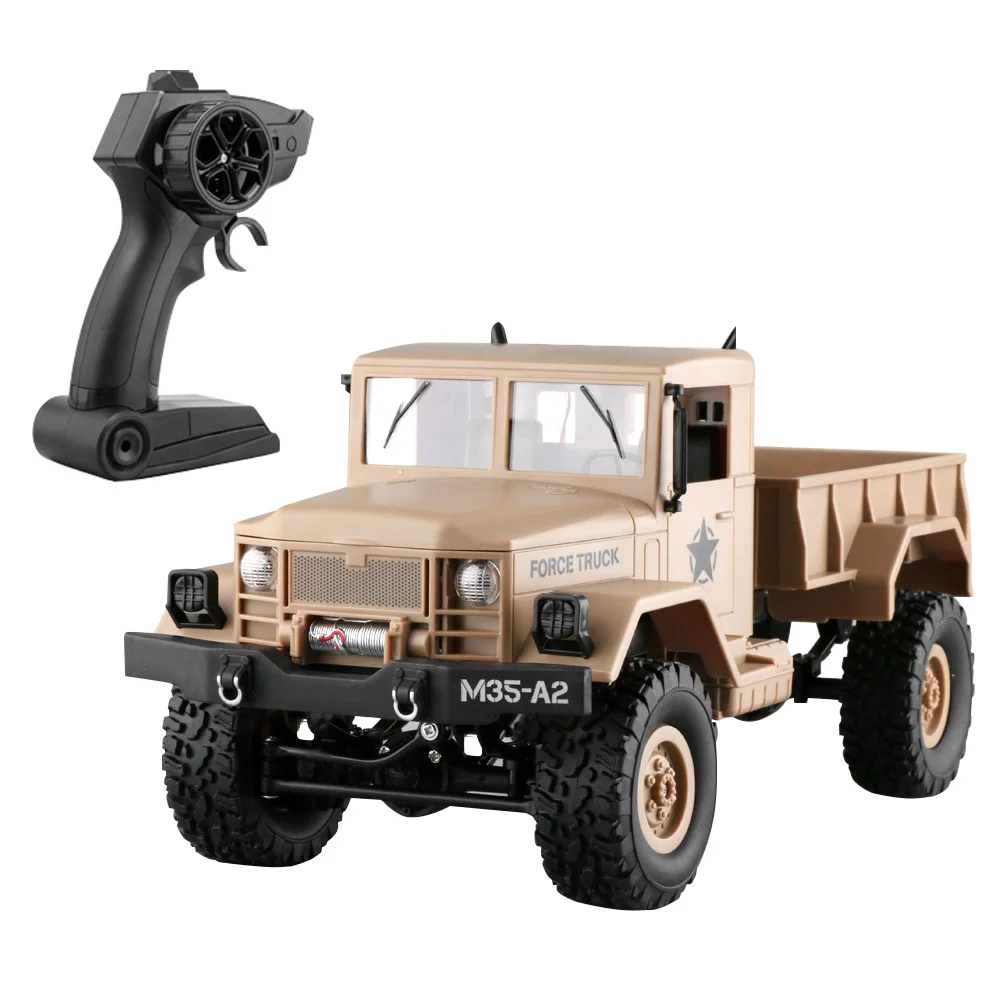 Новейший 1/16 2,4G 4WD RC автомобиль 720P 0.3MP wifi FPV матовый внедорожный Военный Грузовик W/светодиодный светильник