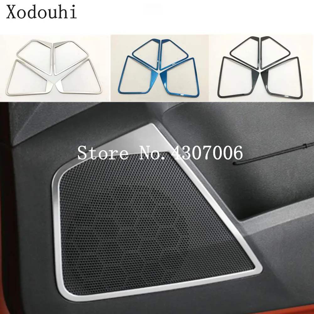 Стайлинг автомобиля ручка из нержавеющей стали детектор внутри двери аудио